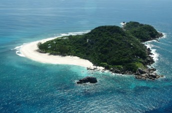 Cousine Island  - View from Helicopter